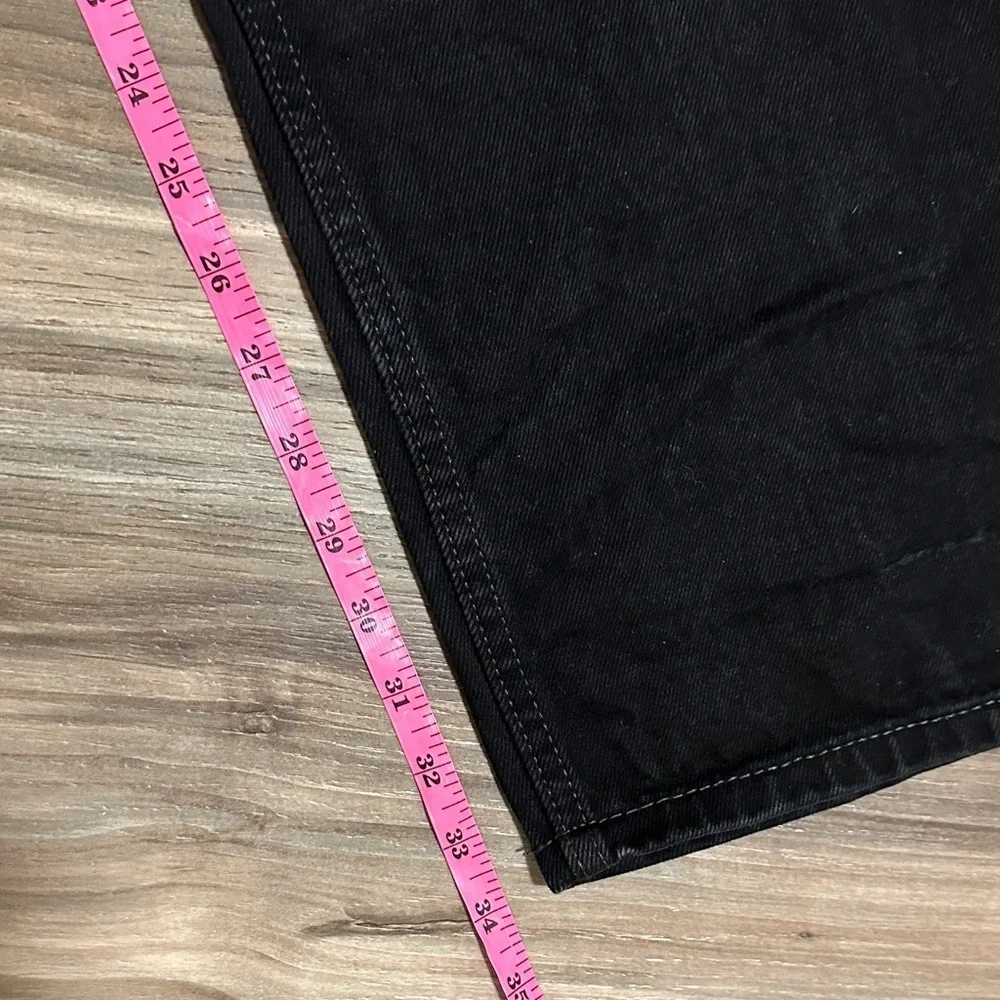 Levi's 505 Regular Fit Jeans Men's Size 38X34 Black Denim Pockets